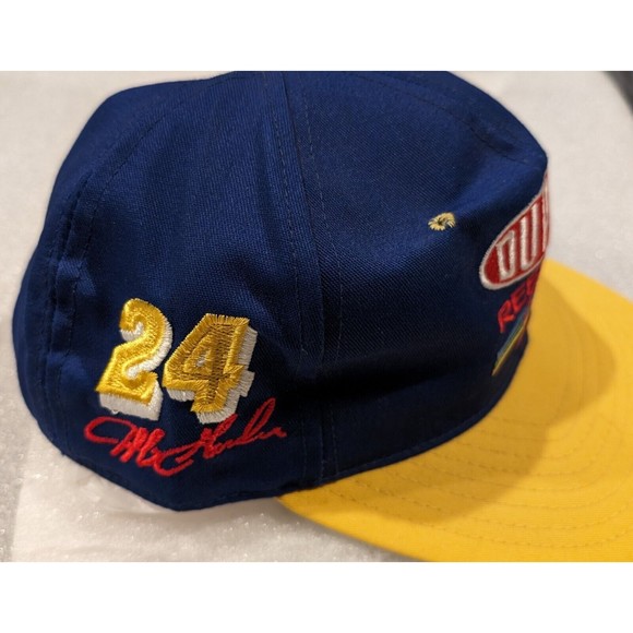 VTG Jeff Gordon Dupont Refinish Racing Hat DEADSTOCK Snapback Cap NASCAR USA - Picture 2 of 6
